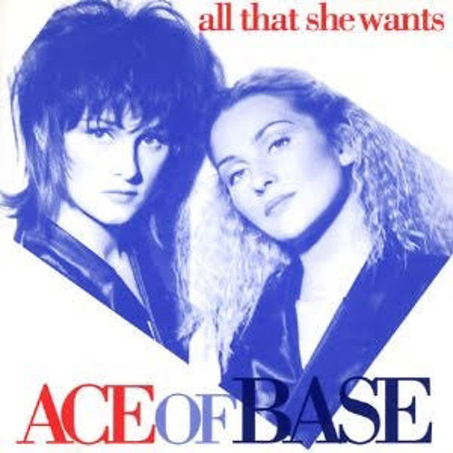 ภาพปกอัลบั้มเพลง Ace of Base All that she wants