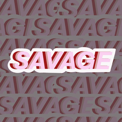 ภาพปกอัลบั้มเพลง Pretty Savage BLACKPINK slowed&reverb