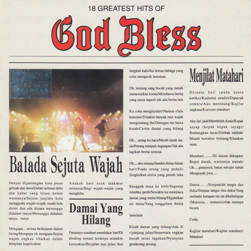 ภาพปกอัลบั้มเพลง Damai Yang Hilang