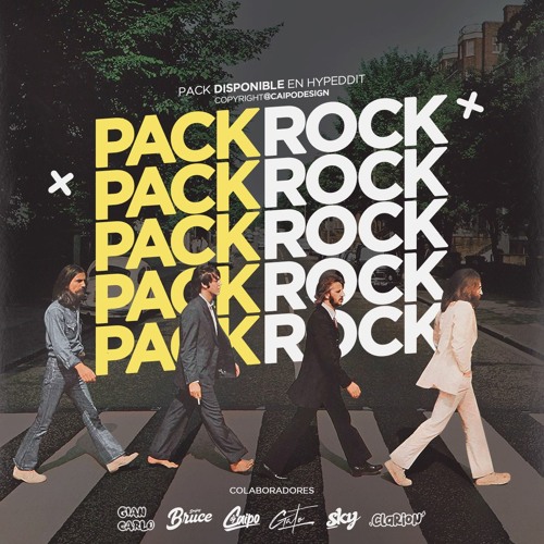 ภาพปกอัลบั้มเพลง Pack Rock 2020 CaipoDJ & Amigos (DJ BRUCE DJ SKY GJ GATO GIANCARLO & CLARION)