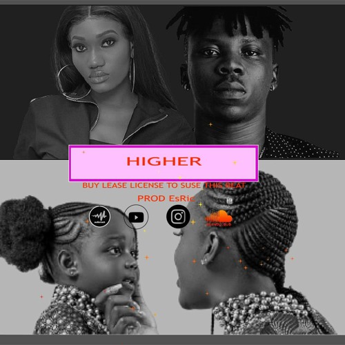 ภาพปกอัลบั้มเพลง Stonebwoy x Wendy Shay Type beat ''Higher'' I Afro Dancehall beat 2020