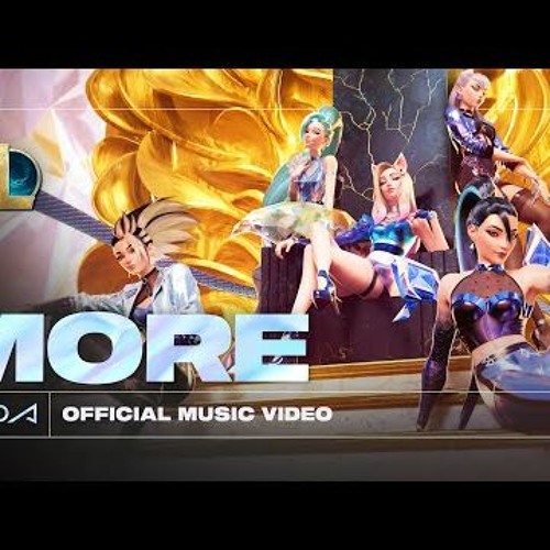 ภาพปกอัลบั้มเพลง K DA - MORE ft. Madison Beer (G)I-DLE Lexie Liu Jaira Burns Seraphine (Official Music Video)