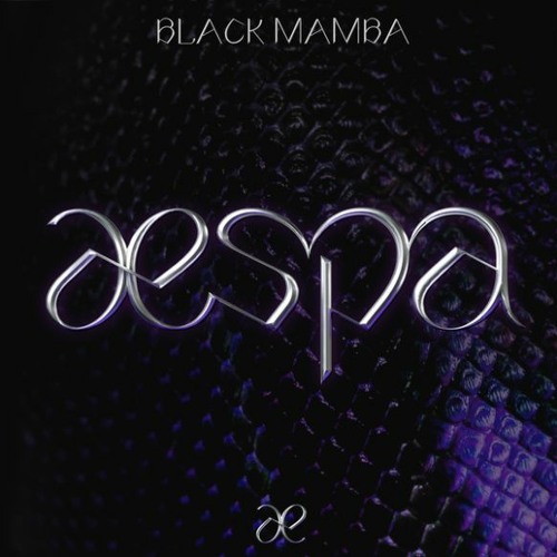 ภาพปกอัลบั้มเพลง aespa 에스파 'Black Mamba' (Male Version)