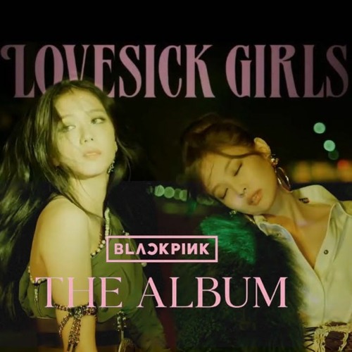 ภาพปกอัลบั้มเพลง BLACKPINK Lovesick Girls Acapella