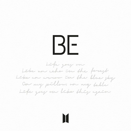 ภาพปกอัลบั้มเพลง 방탄소년단 (BTS) Blue & Grey from BE Album