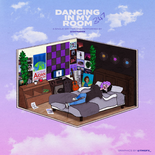 ภาพปกอัลบั้มเพลง Dancing In My Room- 347Aidan 1-Hour