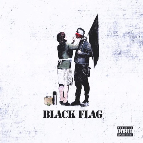 ภาพปกอัลบั้มเพลง Machine Gun Kelly - Black Tuxedo (Feat Tezo) (Prod By TrapMoneyBenny) Black Flag
