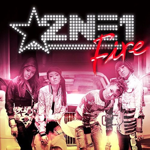 ภาพปกอัลบั้มเพลง Fire - 2NE1
