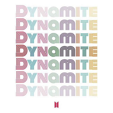 ภาพปกอัลบั้มเพลง BTS - Dynamite