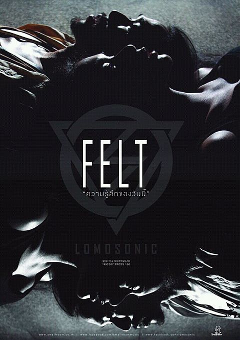 ภาพปกอัลบั้มเพลง ความรู้สึกของวันนี้ (felt) - lomosonic