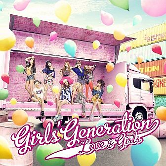 ภาพปกอัลบั้มเพลง girls generation 少女時代 - love&girls