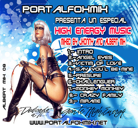 ภาพปกอัลบั้มเพลง mix high energy (saturday night sessons) mix by jhonny mix & albert mix