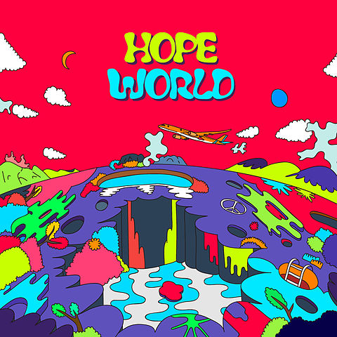 ภาพปกอัลบั้มเพลง J-Hope - Hope World