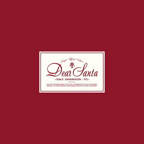 ภาพปกอัลบั้มเพลง Dear Santa TTS SNSD