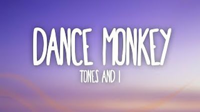 ภาพปกอัลบั้มเพลง Tones and I - Dance Monkey (Lyrics) 70K)