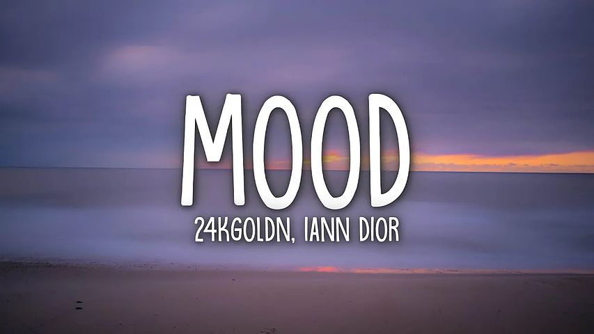 ภาพปกอัลบั้มเพลง 24kGoldn - Mood (Lyrics) ft. Iann Dior