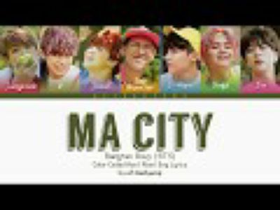 ภาพปกอัลบั้มเพลง BTS (방탄소년단) - Ma City Color Coded Lyrics Han Rom 128K)