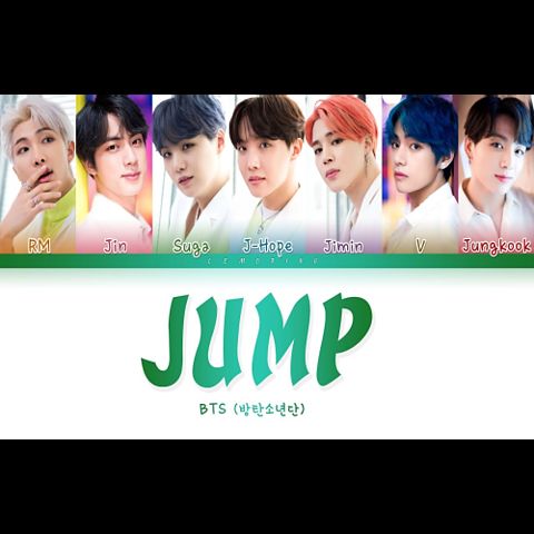 ภาพปกอัลบั้มเพลง BTS - Jump