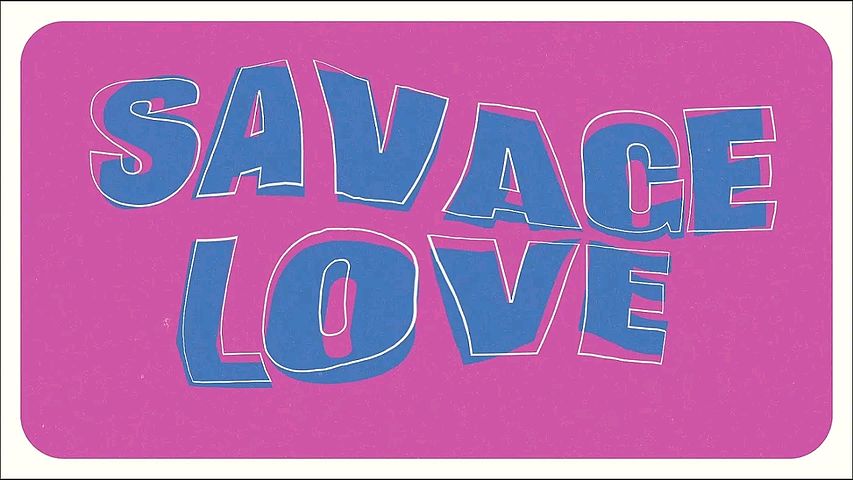 ภาพปกอัลบั้มเพลง BTS (방탄소년단) Savage Love (Laxed – Siren Beat) BTS Remix Lyric Video