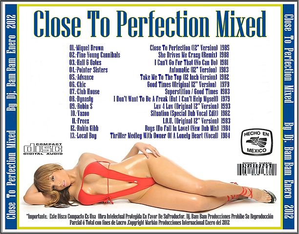 ภาพปกอัลบั้มเพลง Close To Perfection Mixed (By Dj. Bam Bam)
