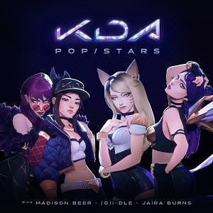 ภาพปกอัลบั้มเพลง KDA - POP STAR