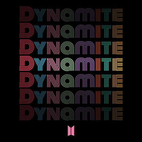 ภาพปกอัลบั้มเพลง BTS (방탄소년단) - Dynamite
