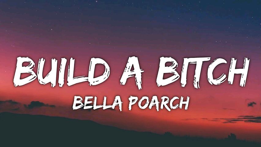 ภาพปกอัลบั้มเพลง Bella Poarch - Build a B tch (Lyrics)