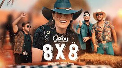 ภาพปกอัลบั้มเพลง Gaby Violeira feat Bruno e Barreto feat DJ Kevin - 8x8 (Clipe Oficial) 128K) 1