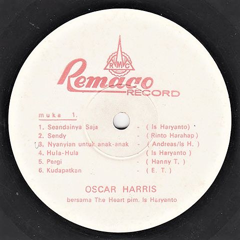 ภาพปกอัลบั้มเพลง Hula-hula - Oscar Harris