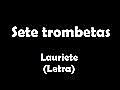 ภาพปกอัลบั้มเพลง Sete trombetas - Lauriete (Letra)