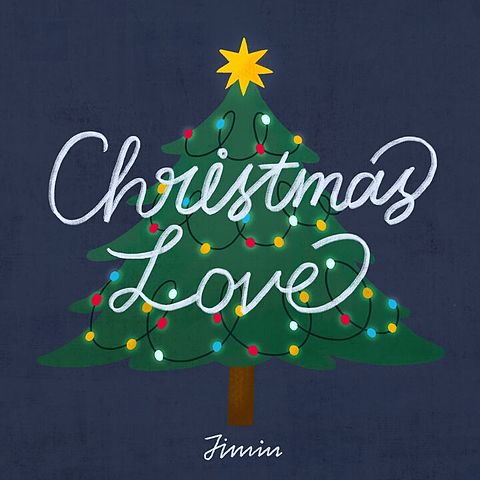 ภาพปกอัลบั้มเพลง Christmas Love by Jimin of BTS-3