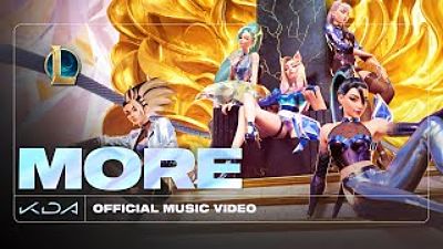 ภาพปกอัลบั้มเพลง K DA - MORE ft. Madison Beer (G)I-DLE Lexie Liu Jaira Burns Seraphine (Official Music Video) 70K)