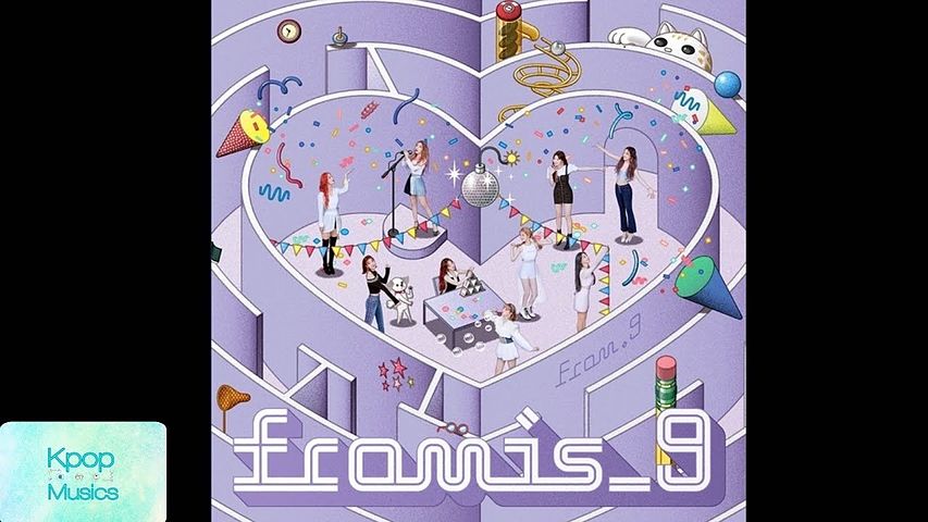 ภาพปกอัลบั้มเพลง Fromis 9 (프로미스나인) - Love Bomb('The 1st Special Single Album' From 9 )