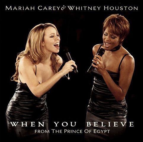 ภาพปกอัลบั้มเพลง Mariah Carry & Witney Houston- When You Believe(2)
