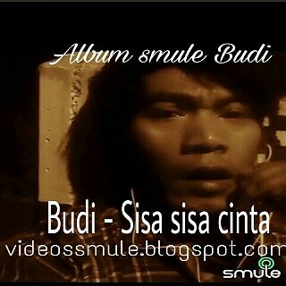 ภาพปกอัลบั้มเพลง Budi - Sisa sisa cinta