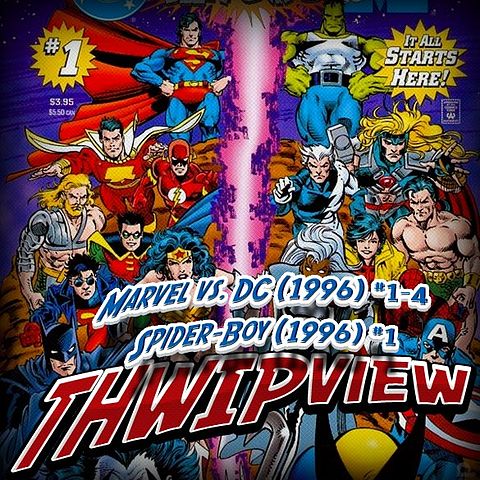 ภาพปกอัลบั้มเพลง Thwip View 175 - Marvel versus DC 1996 1-4 Spider-Boy 1996 1