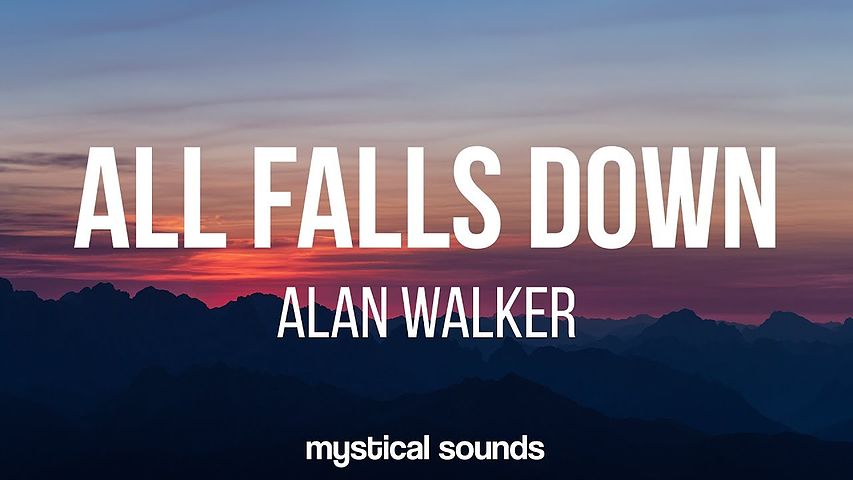 ภาพปกอัลบั้มเพลง Alan Walker All Falls Down Lyrics Lyric Video ft Noah Cyrus Digital Farm Animals