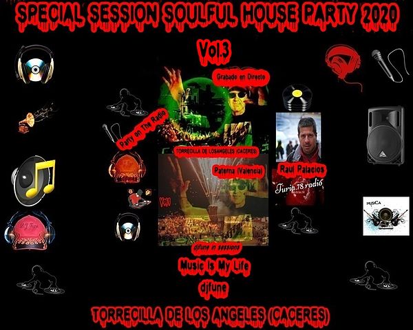 ภาพปกอัลบั้มเพลง djfune-Session Vol. 3 Special Session Party Soulful House 2020-INTROS