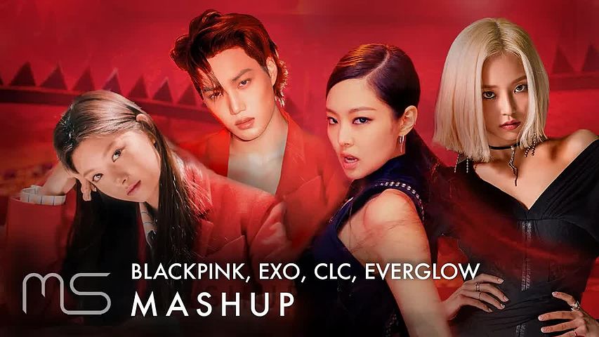 ภาพปกอัลบั้มเพลง BLACKPINK EXO CLC EVERGLOW – Kill This Love Love Shot Me(美) Bon Bon Chocolat (ft. DDDD Remix) MASHUP uFGqqEFcHTI