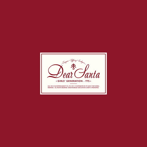 ภาพปกอัลบั้มเพลง TTS - Dear Santa
