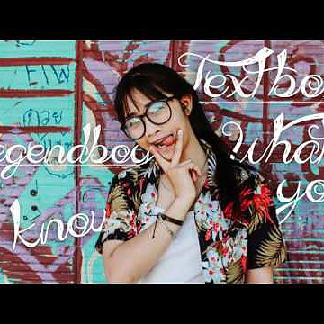 ภาพปกอัลบั้มเพลง อยากให้รู้ what you know - TextBox ft. legendboy OfficialAudio