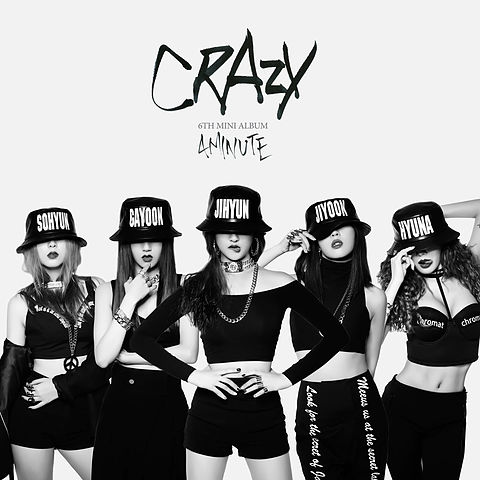 ภาพปกอัลบั้มเพลง 4minute (포미닛) - 미쳐 (Crazy) (Full Audio) Mini Album - Crazy
