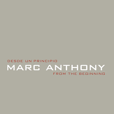 ภาพปกอัลบั้มเพลง Preciosa Marc Anthony
