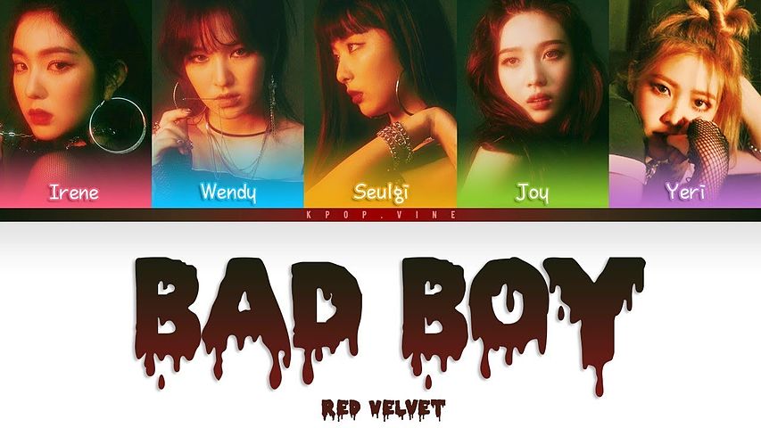 ภาพปกอัลบั้มเพลง Red Velvet (레드벨벳) - Bad Boy (Color Coded Han Rom Eng Lyrics) correction in subs