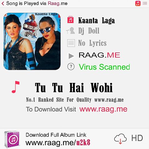 ภาพปกอัลบั้มเพลง Tu Tu Hai Wohi-Dj Doll 48 Raag.Me
