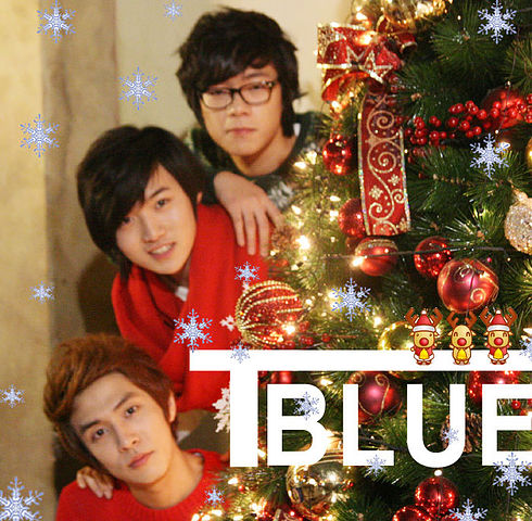 ภาพปกอัลบั้มเพลง T-Blue - Blue Christmas