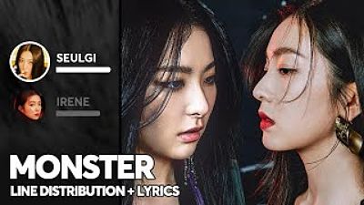 ภาพปกอัลบั้มเพลง Red Velvet - Irene Seulgi Monster (Line Distri 160K)