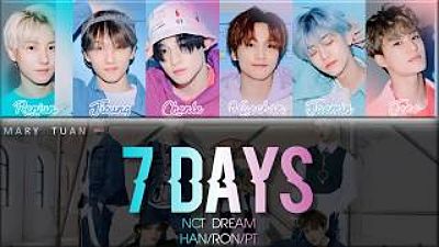 ภาพปกอัลบั้มเพลง NCT DREAM - 7 DAYS (LEGENDADO PT-BR) 128K)