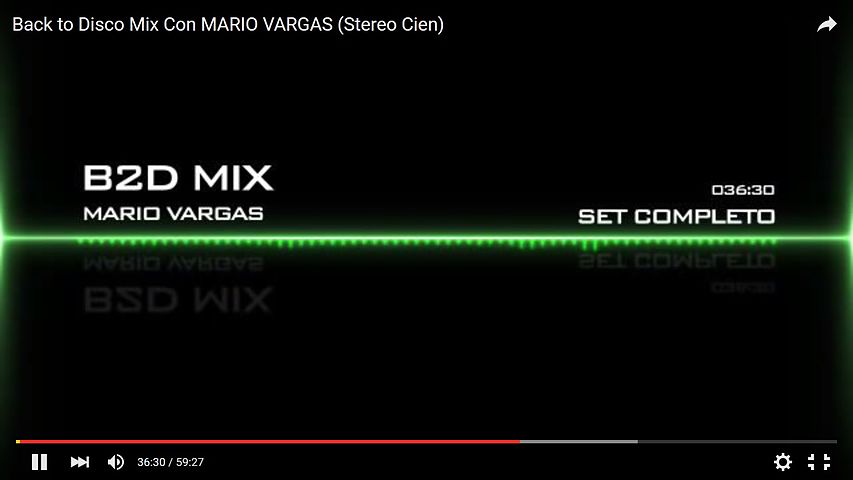 ภาพปกอัลบั้มเพลง B2D Con MARIO VARGAS (Stereo Cien)