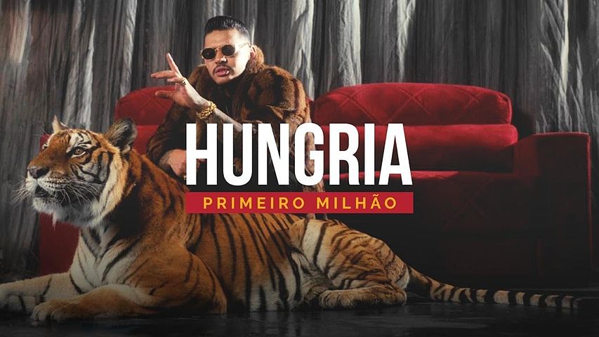 ภาพปกอัลบั้มเพลง Hungria Hip Hop - Primeiro Milhão (Official Music Video